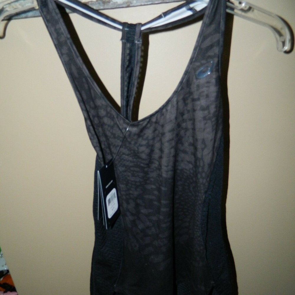 Asics Training Flex Tank Shirt Black- 12440 Sz S (-43)